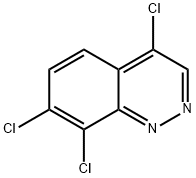 4,7,8-三氯噌啉, 856179-55-0, 结构式