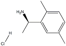 (R)-1-(2,5-二甲基苯基)乙烷-1-胺盐酸盐, 856646-07-6, 结构式