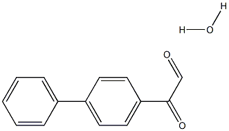 2-([1,1'-Biphenyl]-4-yl)-2-oxoacetaldehyde hydrate Structure