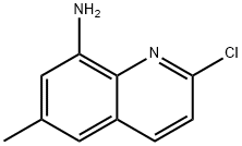 2-Chloro-6-Methylquinolin-8-aMine Struktur