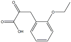 Benzenepropanoic acid, 2-ethoxy-.alpha.-oxo- Struktur