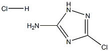 3-氯-1H-1,2,4-三唑-5-胺盐酸盐, 858000-47-2, 结构式