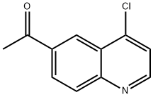 1-(4-Chloro-quinolin-6-yl)-ethanone Structure