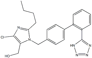 氯沙坦杂质C, 860644-28-6, 结构式