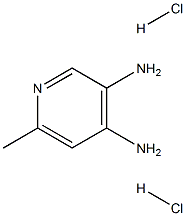 6-Methylpyridine-3,4-diaMine dihydrochloride Structure