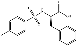 (R)-2-(4-甲基苯基磺酰胺)-3-苯丙酸, 86117-53-5, 结构式