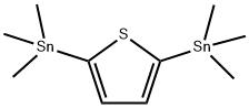 2,5-双(三甲基锡基)噻吩 结构式