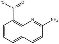 8-Nitroquinolin-2-aMine Struktur