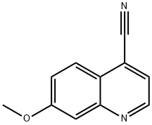 Cinchoninonitrile,  7-methoxy-  (2CI) Structure