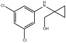 (1-((3,5-Dichlorophenyl)aMino)cyclopropyl)Methanol Structure