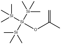 Isopropenyloxytris(triMethylsilyl)silane Structure