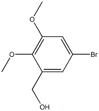 (5-溴-2,3-二甲氧苯基)甲醇 结构式