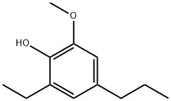 2-Ethyl-6-Methoxy-4-propylphenol Struktur