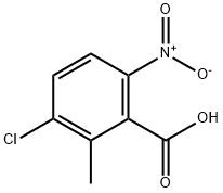 3-Chloro-2-Methyl-6-nitrobenzoic acid Structure