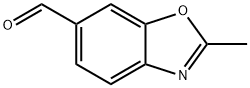 2-甲基苯并[D]恶唑-6-甲醛, 864274-04-4, 结构式