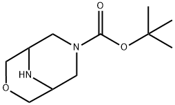 7-Boc-3-oxa-7,9-diazabicyclo[3.3.1]nonane Structure