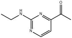1-(2-(乙基氨基)嘧啶-4-基)乙酮, 864464-02-8, 结构式