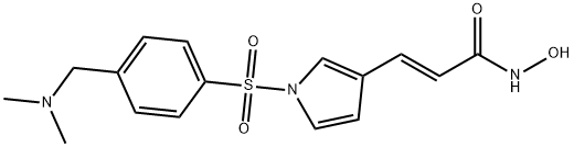 レスミノスタット 化学構造式