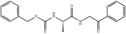 (S)-benzyl 1-oxo-1-(2-oxo-2-phenylethylaMino)propan-2-ylcarbaMate Structure