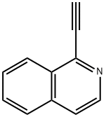 1-エチニルイソキノリン 化学構造式