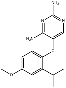 5-(2-异丙基-4-甲氧基苯氧基)嘧啶-2,4-二胺