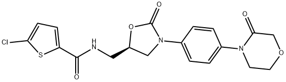 5-R-利伐沙班, 865479-71-6, 结构式