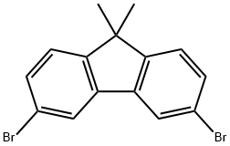 3,6-二溴-9,9-二甲基芴, 865702-19-8, 结构式
