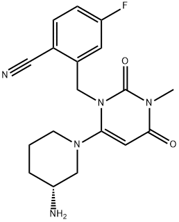 Trelagliptin Struktur