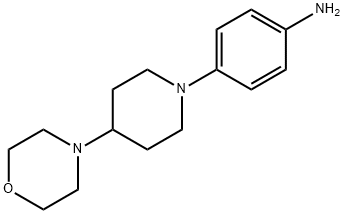 4-(4-吗啡啉基-哌啶-1-基)苯胺,867291-42-7,结构式