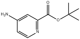 tert-butyl 4-aMinopicolinate, 868171-68-0, 结构式