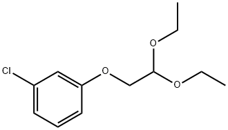 1-Chloro-3-(2,2-diethoxy-ethoxy)-benzene Struktur