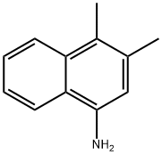3,4-DiMethylnaphthalen-1-aMine 化学構造式