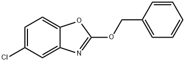 2-(苄氧基)-5-氯苯并[D]恶唑 结构式