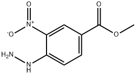 4-肼基-3-硝基苯甲酸甲酯, 87054-48-6, 结构式