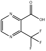 3-(三氟甲基)-2-吡嗪甲酸,870787-06-7,结构式