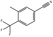 3-Methyl-4-(trifluoroMethyl)benzonitrile Structure