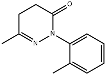 6-Methyl-2-(o-tolyl)-4,5-dihydropyridazin-3(2H)-one Structure