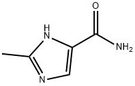2-甲基-1H-咪唑-4-甲酰胺 结构式