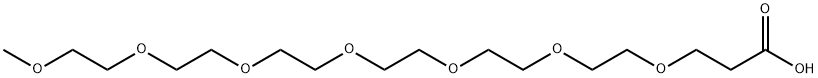 MPEG6-CH2CH2COOH Structure