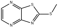 2-(Methylthio)thiazolo[4,5-b]pyrazine Struktur