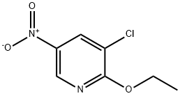 3-氯-2-乙氧基-5-硝基吡啶, 874492-07-6, 结构式