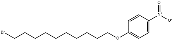 1-(10-BROMODECYLOXY)-4-NITROBENZENE, 87477-66-5, 结构式