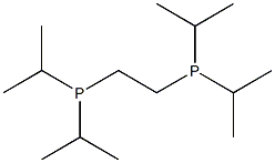 1,2-双(二-异丙基膦基)乙烷 结构式