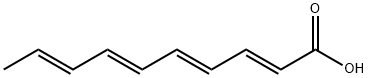 (2E,4E,6E,8E)-2,4,6,8-Decatetraenoic Acid Structure
