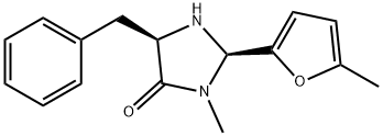 (2R,5R)-5-Benzyl-3-Methyl-2-(5-Methyl-2-furyl)-4-iMidazolidinone Structure