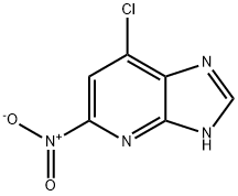 3H-IMidazo[4,5-b]pyridine, 7-chloro-5-nitro- 化学構造式