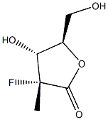 (3R,4R,5R)-3-fluoro-4-hydroxy-5-(hydroxyMethyl)-3-Methyl-dihydrofuran-2(3H)-one|核苷类中间体