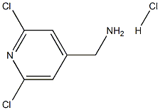 (2,6-dichloropyridin-4-yl)MethanaMine hydrochloride Struktur
