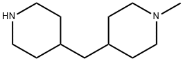1-Methyl-4-(piperidin-4-ylMethyl)piperidine Struktur