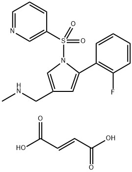 富马酸沃诺拉赞 结构式